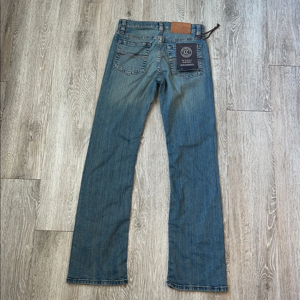 Cody James Wyatt Men's slim Fit Blue Jeans bootcut size 28 x 34 western country - Picture 5 of 5